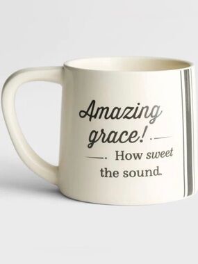 DaySpring - Ceramic 'Amazing Grace' Inspirational Coffee Mug - 14 oz. - NEW